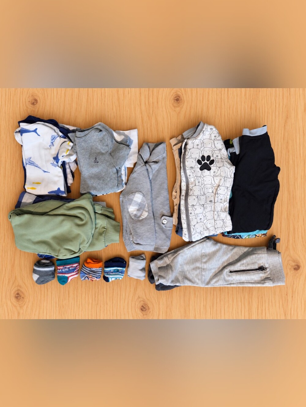 Baby Boy 3–6M Clothing Bundle – 23 Pieces